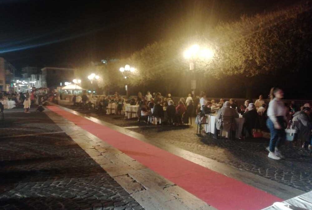 A Tolfa la cena di gala apre la XV edizione del Drappo dei Comuni
