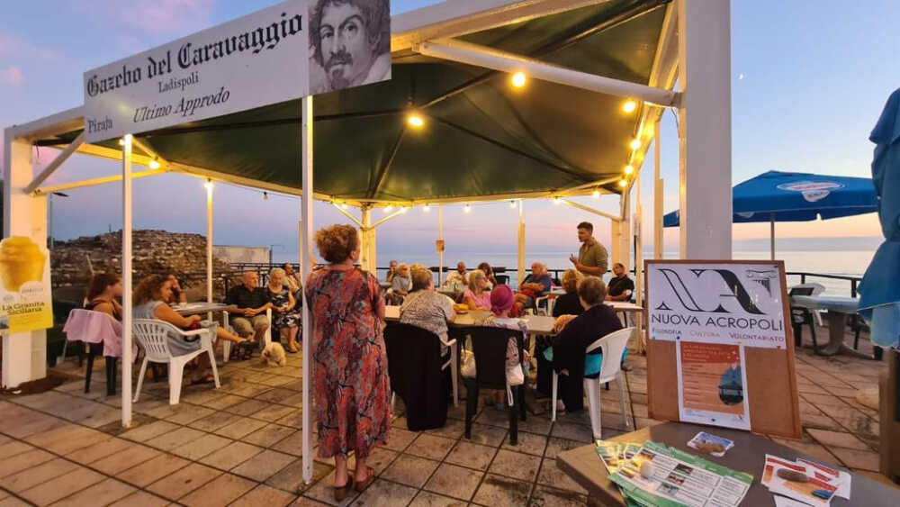 gazebo caravaggio nuova acropoli ladispoli