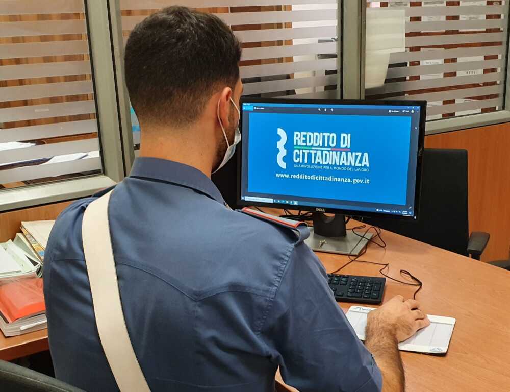 rdc reddito cittadinanza Carabinieri