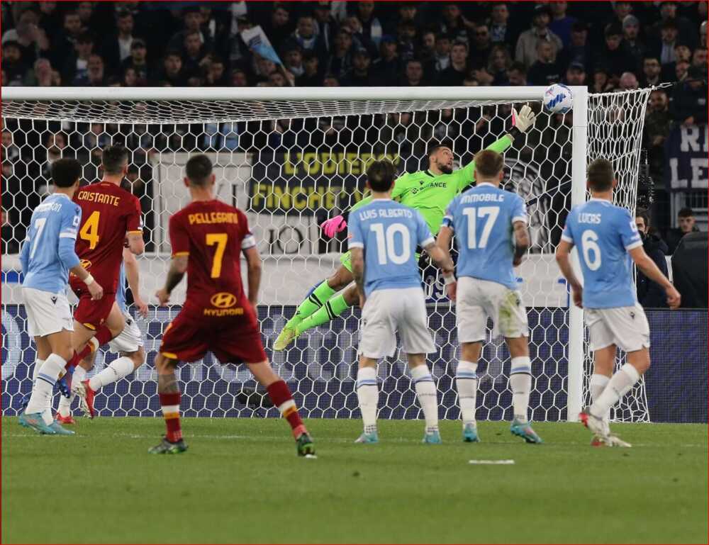 roma lazio derby pellegrini