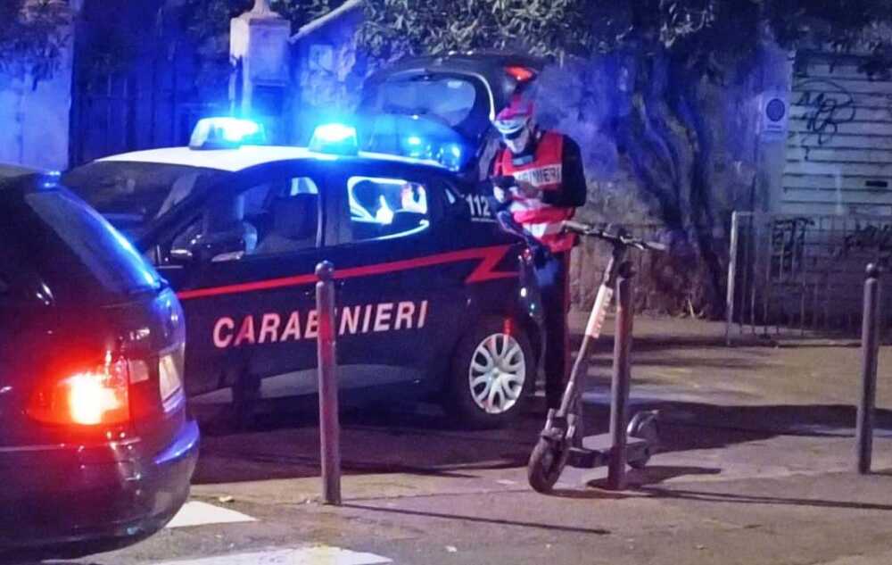 Carabinieri monopattino Carabinieri monopattino