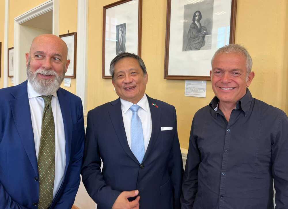 Ernesto Tedesco, Andrea Sing-Ying Lee ambasciatore taiwan Alessio Gismondi