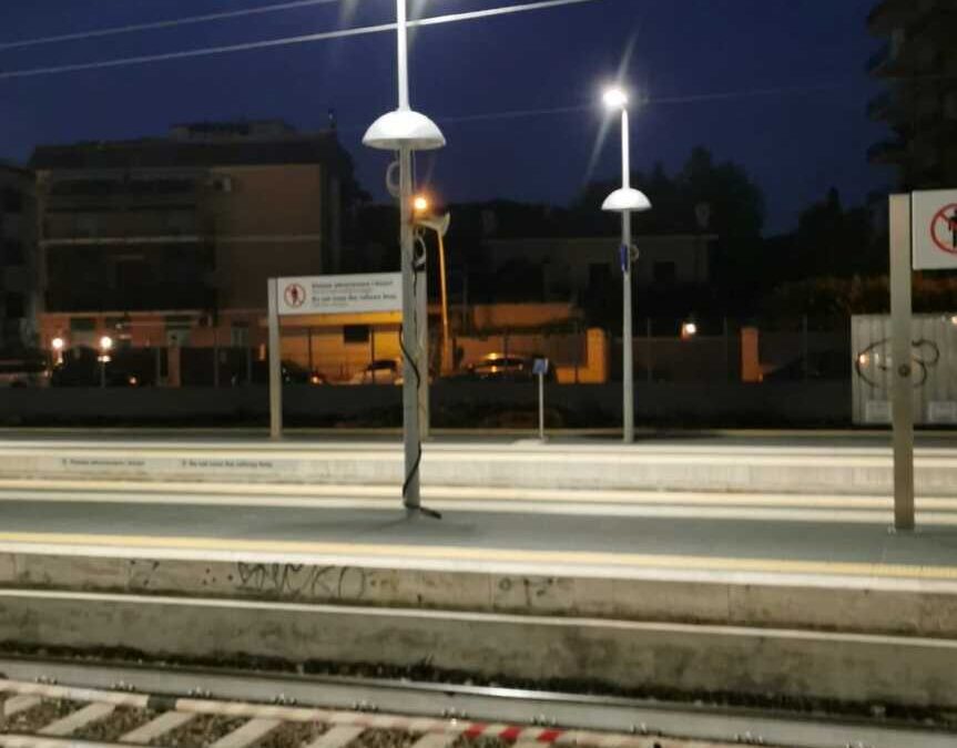 Alla stazione di Ladispoli arrivano i nuovi altoparlanti • Terzo