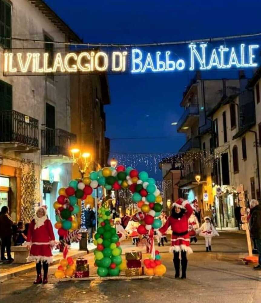 villaggio babbo natale tolfa
