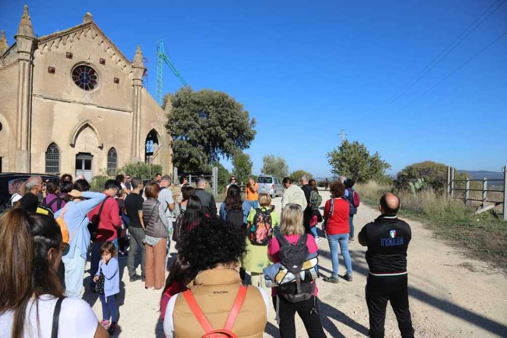 In tanti alla Camminata tra gli Olivi nelle campagne di Allumiere