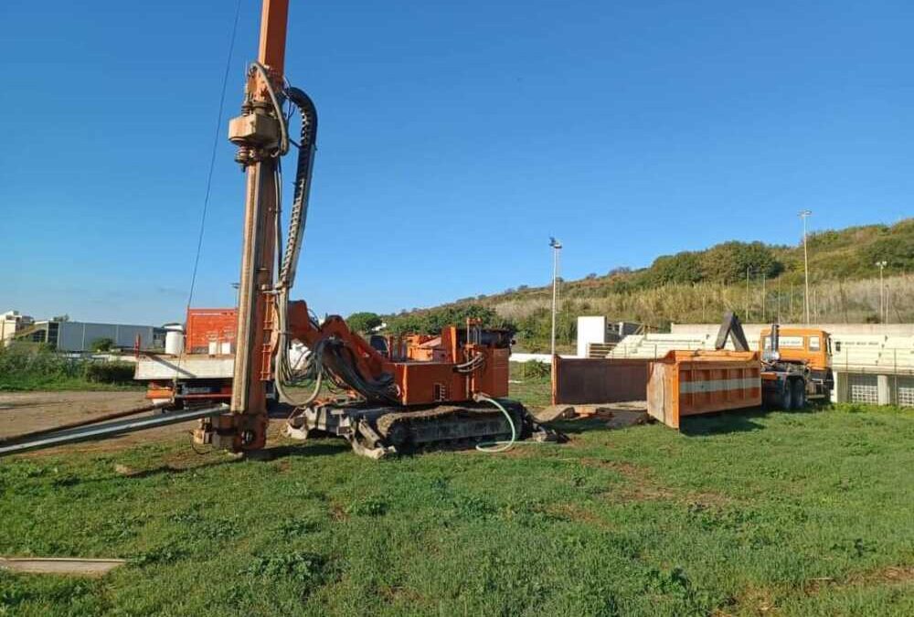 Via ai lavori della nuova piscina di Santa Marinella