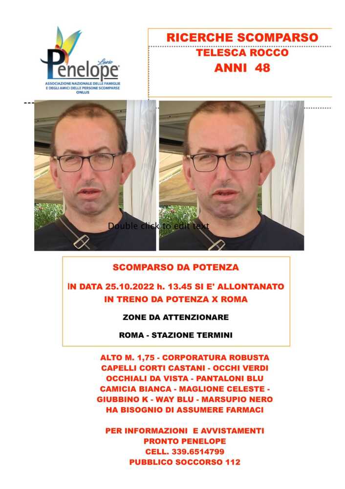 scomparso rocco telesca
