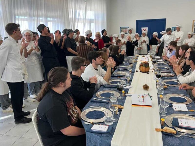 di vittorio e studenti tedeschi