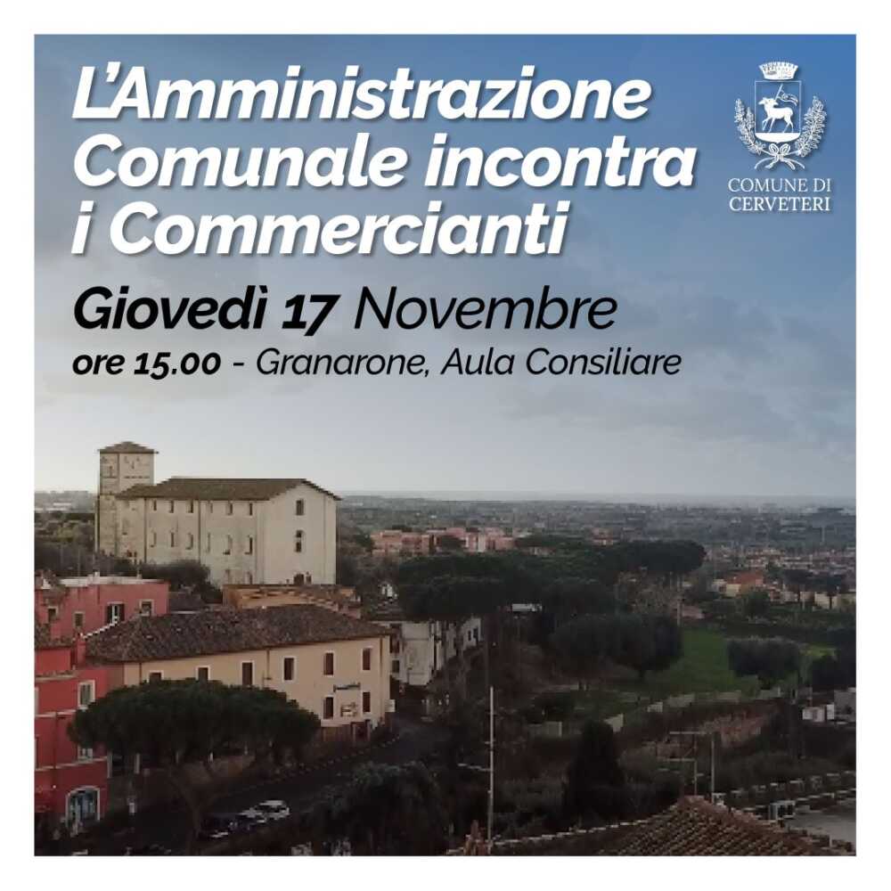 Incontro commercianti cerveteri Incontro commercianti cerveteri