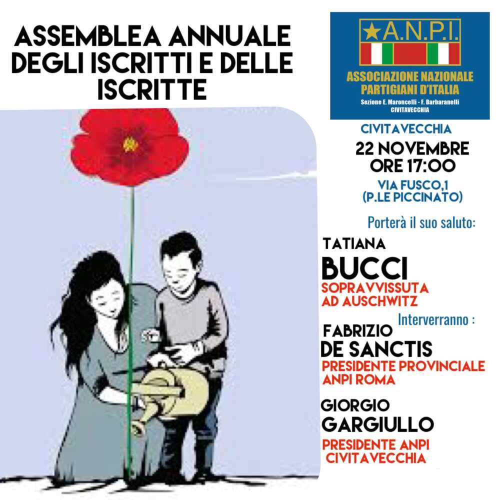 Locandina assemblea ANPI Cv 22.11.2022 Locandina assemblea ANPI Cv 22.11.2022 civitavecchia