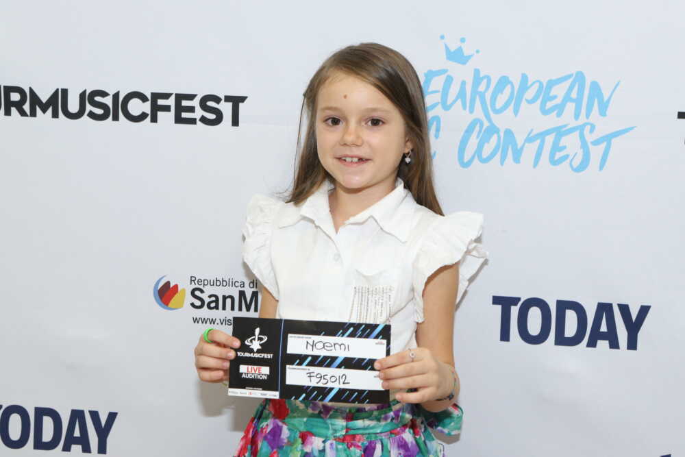 Noemi Rosselli cantante Ladispoli Tour Music Fest - The European Music Contest a San Marino