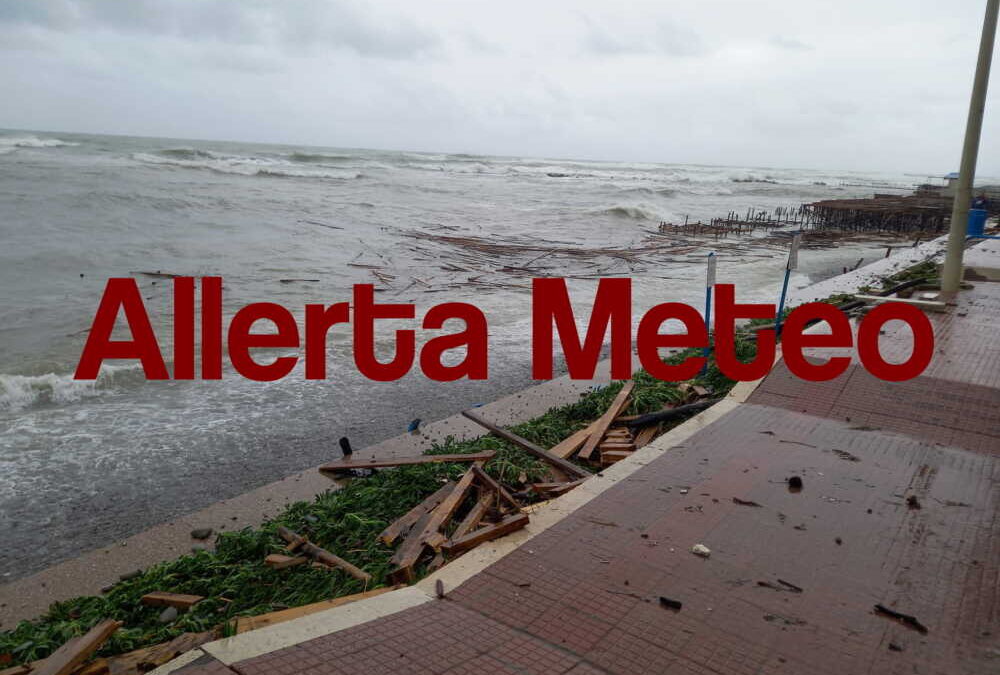 Allerta meteo gialla su Civitavecchia