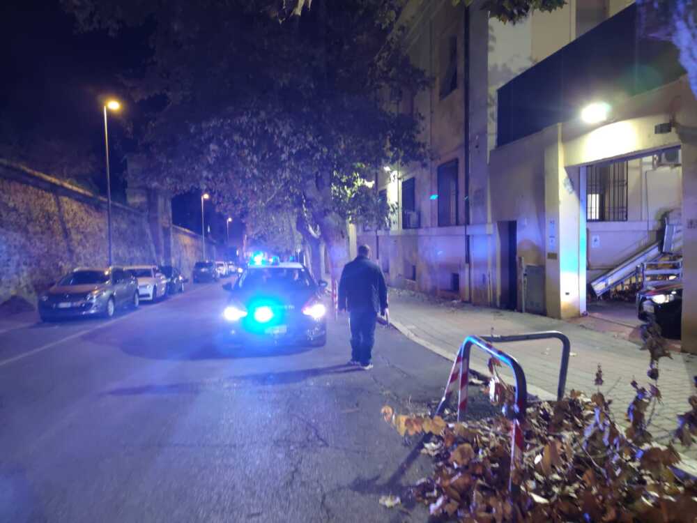 carabinieri civitavecchia vvf vigili fuoco pompieri tir mezzo pesante camion