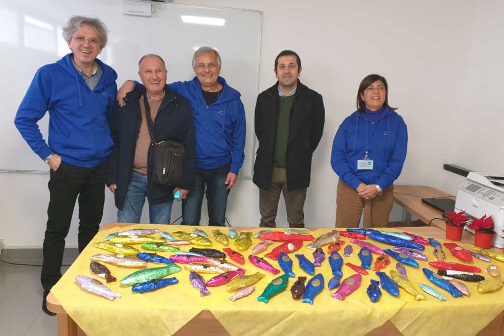 cna Consegna pesci di Sant'Andrea all'Emporio Solidale I Care