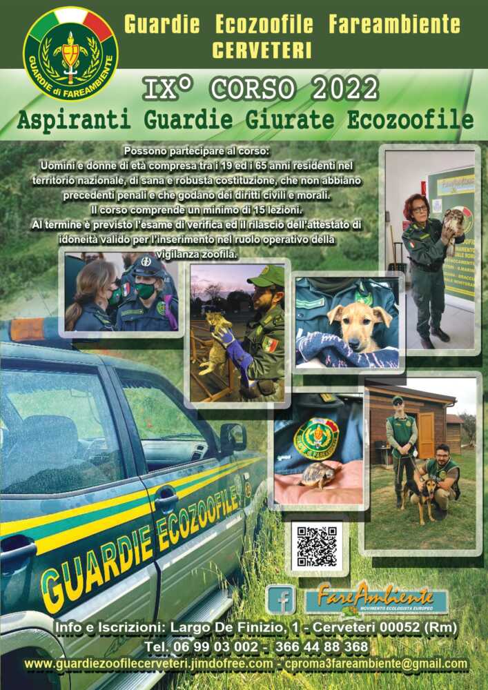 corso guardie ecozoofile di fare ambiente corso guardie ecozoofile di fare ambiente