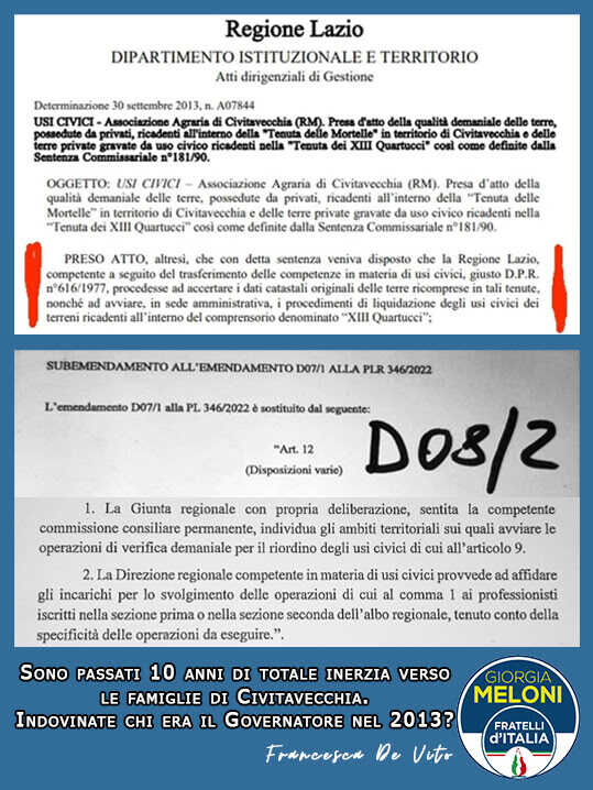 de vito usi civici de vito usi civici