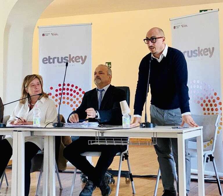 Promozione turistica, nasce il brand “Etruskey”: presentato il logo de “La Terra dei Re”