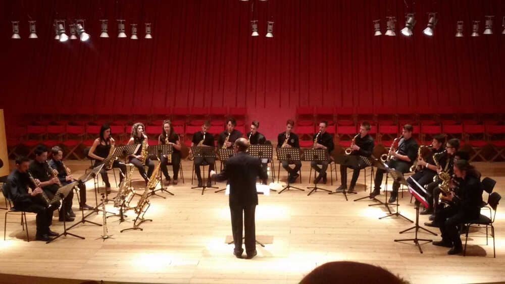 sax around ensamble sassofoni