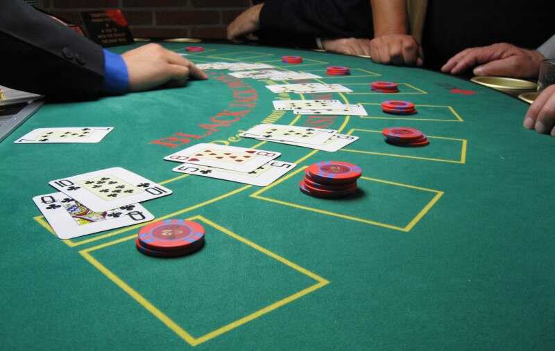 tavolo verde casinò black jack