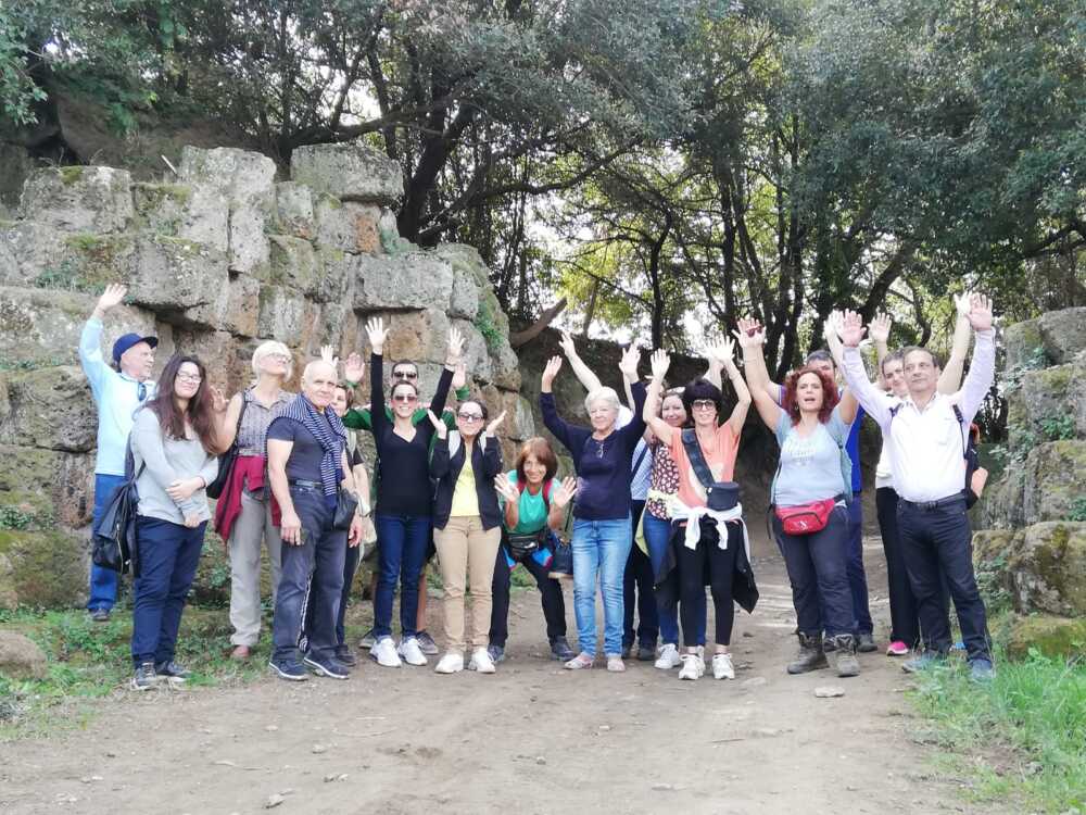 uscita necropoli uscita necropoli banditaccia cerveteri