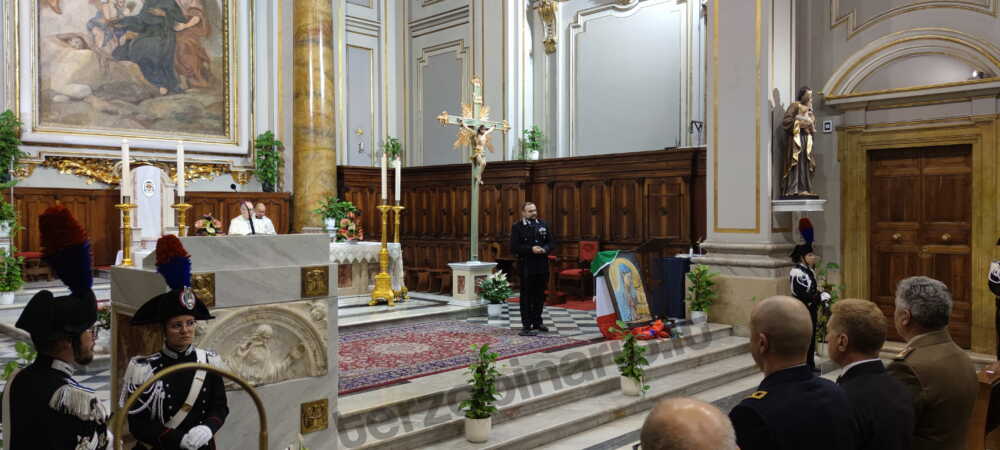 virgo fidelis carabinieri cattedrale civitavecchia
