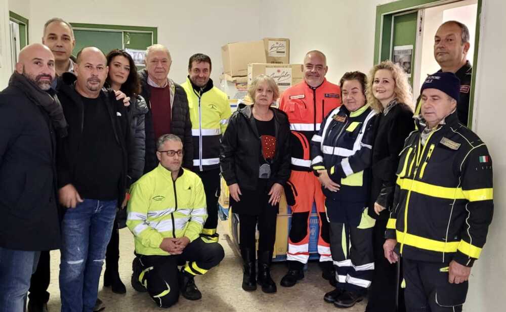 Rotary Club Cerveteri Ladispoli donazione pacchi alimentari