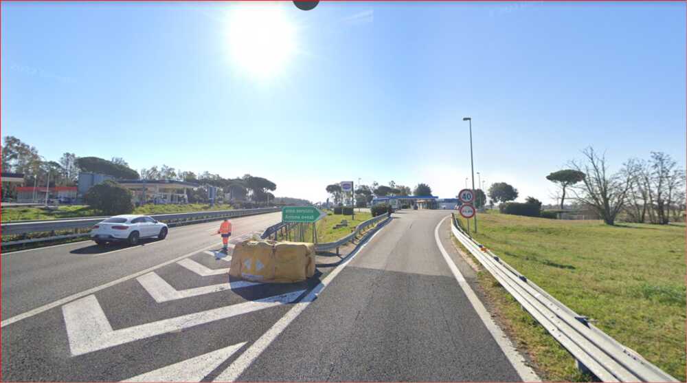 area servizio arrone ovest