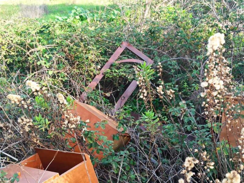 discarica rifiuti fosso zambra 2