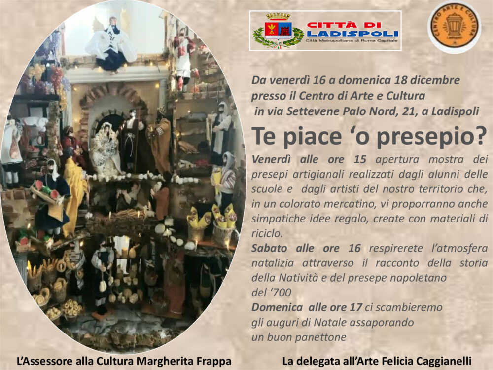 locandina evento presepi ladispoli locandina evento presepi ladispoli