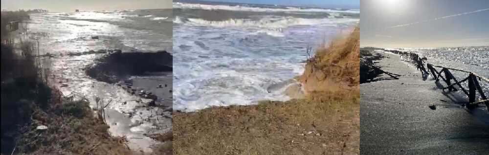 mareggiata Torre Flavia