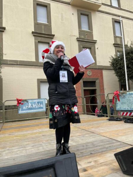 marika compagnucci la filastrocca villaggio di babbo natale a Tolfa