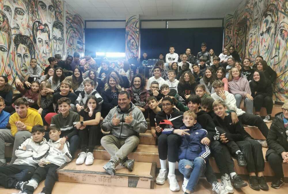 Gli studenti della “Melone” di Ladispoli incontrano il velista Matteo Miceli