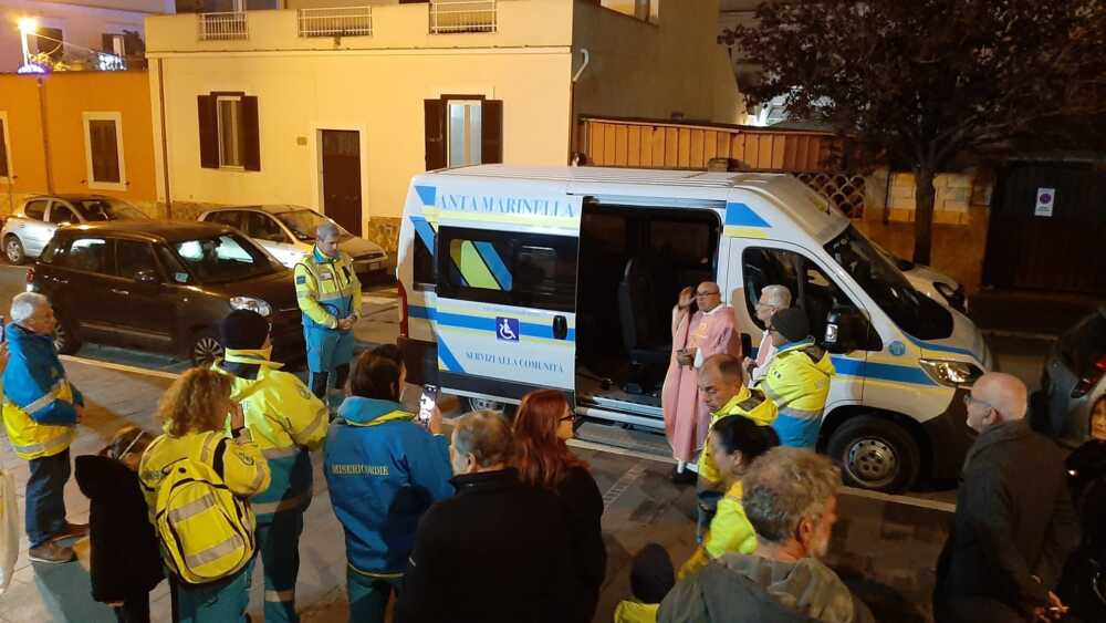 nuovo pulmino misericordia santa marinella