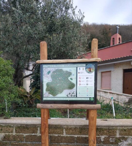 pannelli cartelli informativi faggeto allumiere