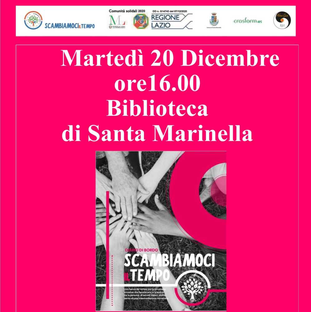 scambiamoci il tempo santa marinella scambiamoci il tempo santa marinella