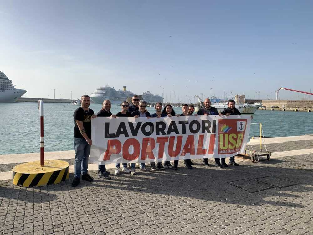 usb portuali civitavecchiia