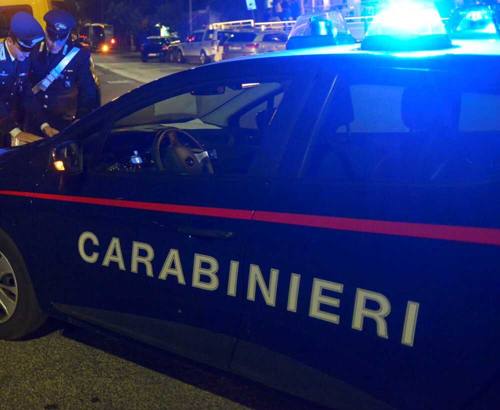 I Carabinieri intervenuti I Carabinieri intervenuti