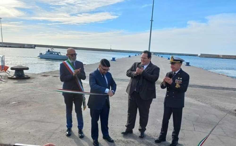 banchina porto inaugurazione porto civitavecchia musolino banchina porto inaugurazione porto civitavecchia musolino