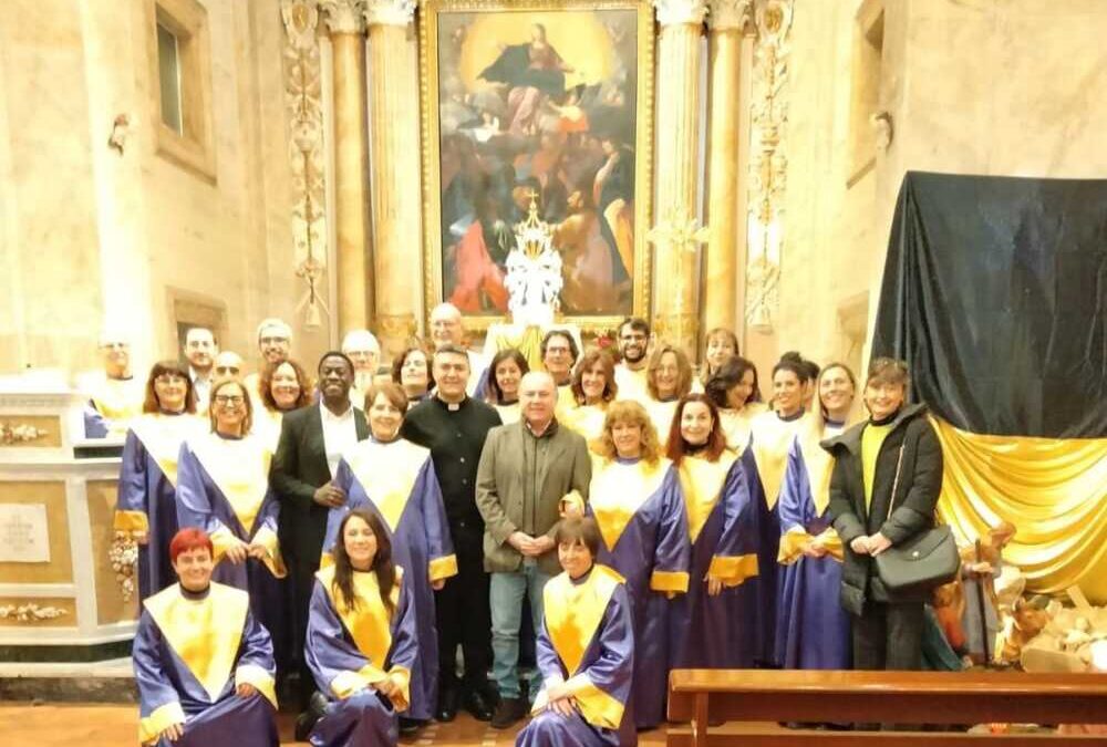 Per il Purple Gospel Choir di Tolfa una domenica entusiasmante ad Allumiere