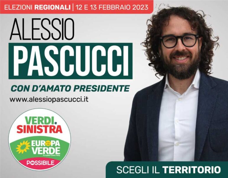 Regionali, Pascucci: “Eco-sostenibilità, salute, diritto alla casa, tutela delle donne e cultura nel mio programma”