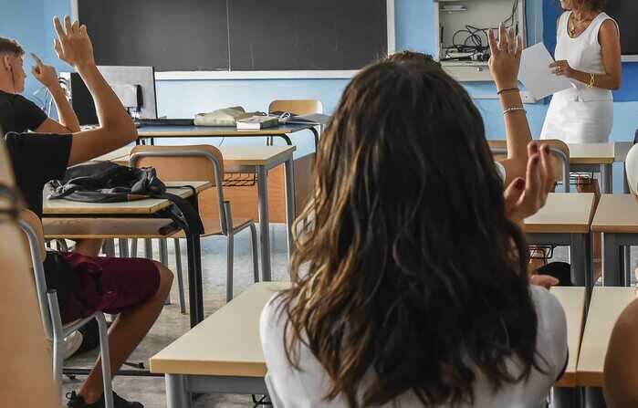 scuola classe alunni