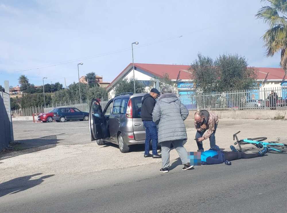 ciclista investito settevene