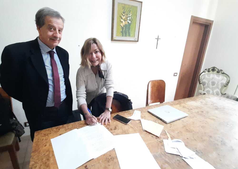 firma santa marinella asl roma 4 ospedale comunità tidei matranga