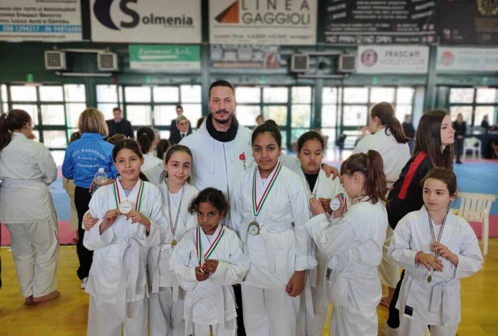 La Revolution Karate di Cerveteri brilla a Frascati nel kata