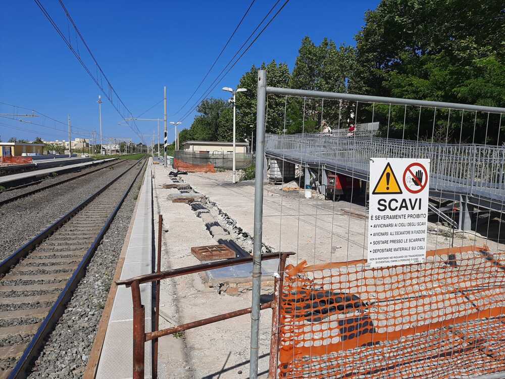 lavori stazione santa marinella 1