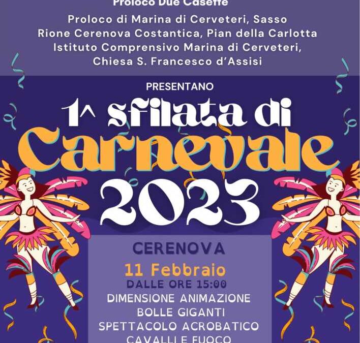 Nel fine settimana di Marina di Cerveteri la sfilata di Carnevale e il pranzo comunitario
