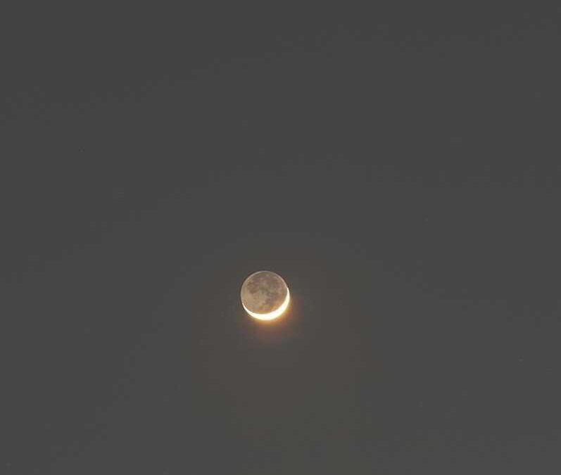 Astrofili Palidoro, foto della congiunzione Giove-Luna-Venere