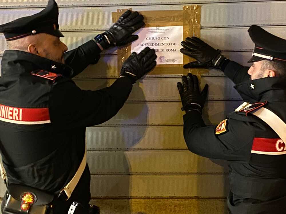 carabinieri ladispoli sigilli bar