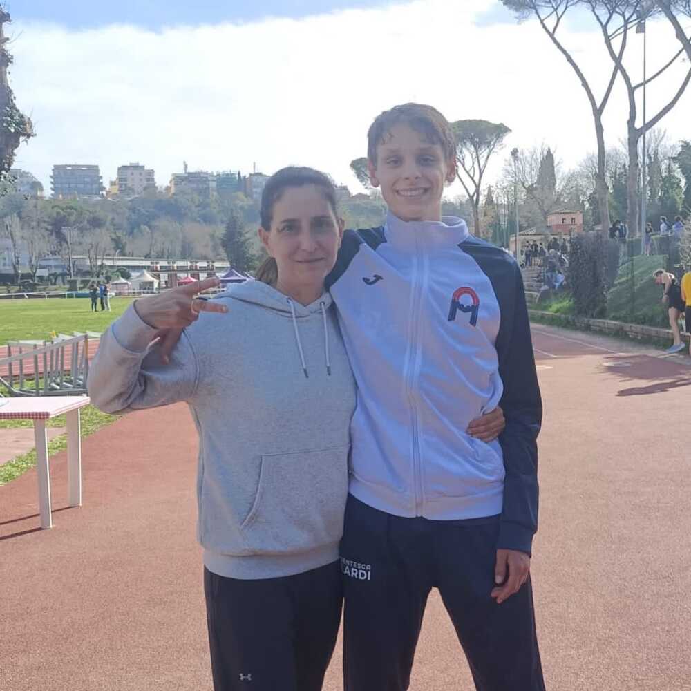 Loredana Ricci atletica e Francesco De Santis