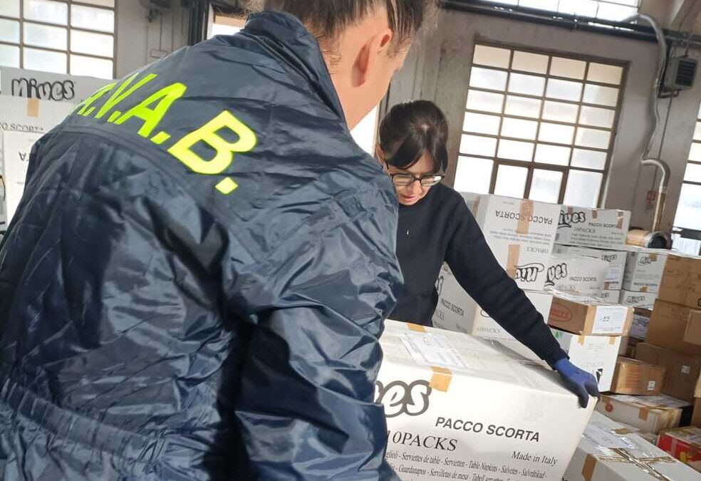 Spedita in Turchia la raccolta umanitaria dall’Avab Bracciano